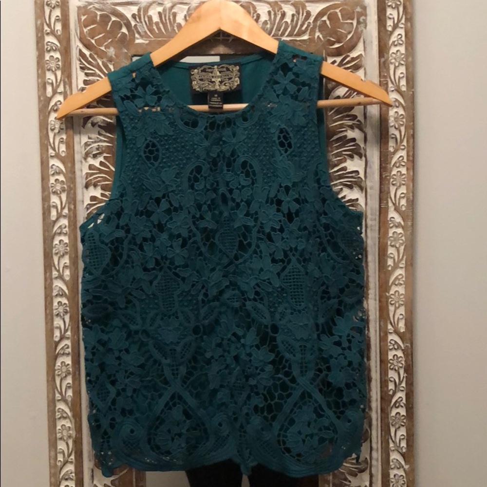 NWOT Lace Anthro Top